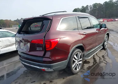 2017 Honda Pilot Touring из США, поврежденный, VIN 5FNYF6H9XHB018932